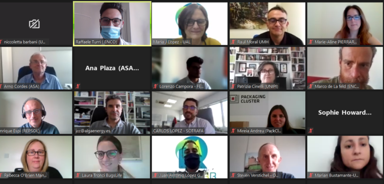 RecoverBBI's tweet photo. This is a moment from the last general assembly with @FCC_Group , @Repsol , @AlgaEnergy @Sotrafa_es
@ISWA_org @packcluster @carbiolice @CTLsanidad
#METGEN, @BioCampoAbono , #CinG, @RedRemedia , @COPACOGECA
#Plastic #Bioeconomy #AWP #Agroplastic https://t.co/DdinIxTiTt