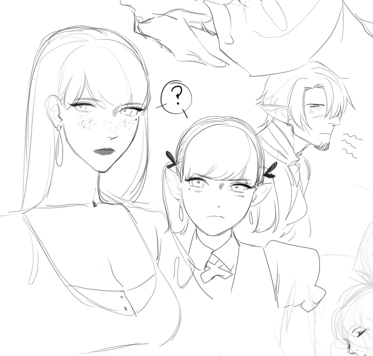 FFXIV wolship sketchdump (1/2) 