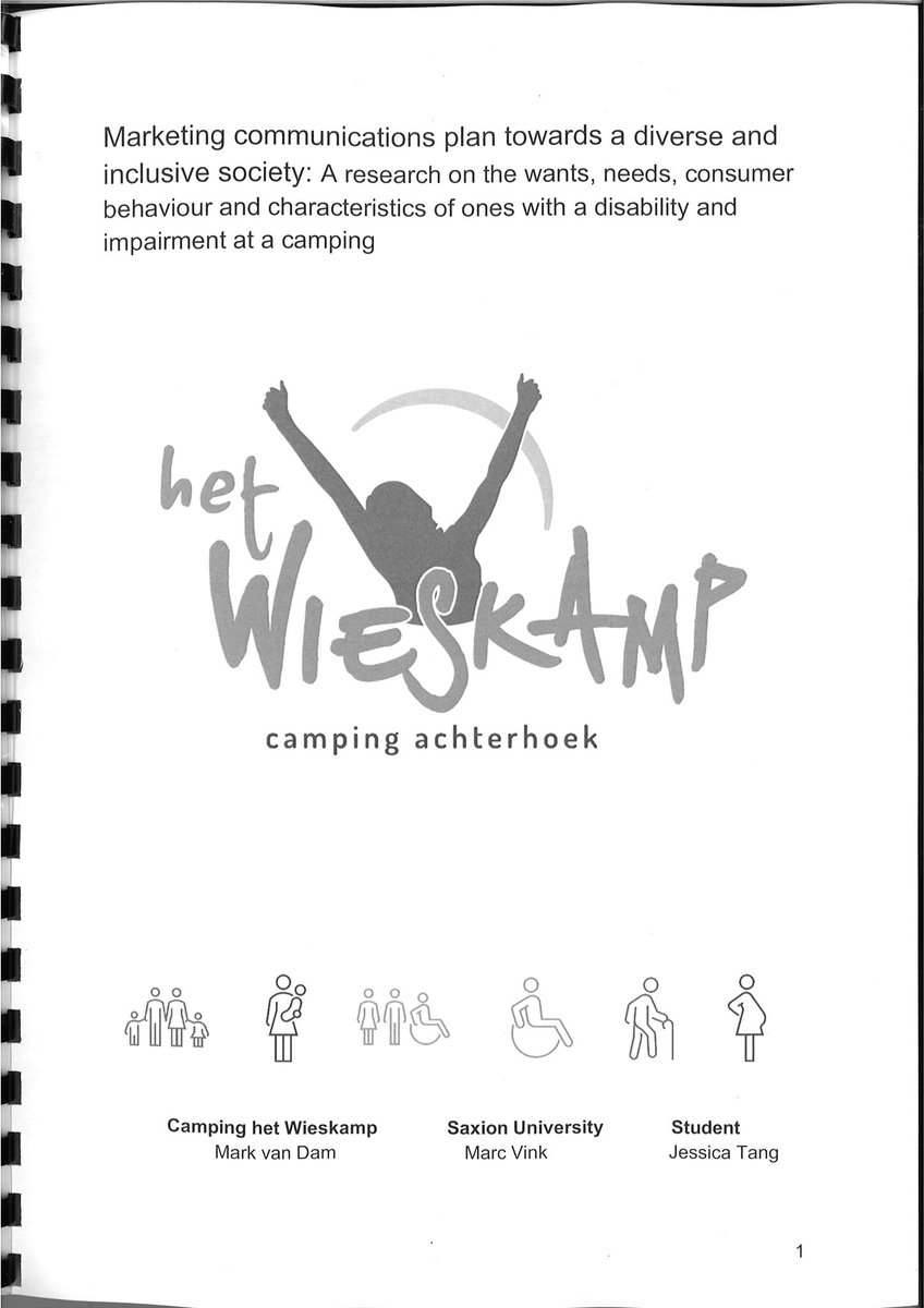 Een mooi moment! Jessica Tang overhandigde vandaag haar afstudeer scriptie aan ons. 

Al enige tijd hebben we als camping het doel om zo inclusief mogelijk te worden, zodat iedereen vakantie kan vieren bij ons. Komende winter hiermee aan de slag op <a href="/campingwieskamp/">Camping het Wieskamp</a>