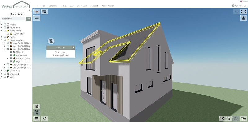 Uuden rakennepuun ansiosta #VertexShowroom -palveluun julkaistujen #BIM -mallien osien selailu ja löytäminen on entistä helpompaa ja nopeampaa. 
Kokeile itse ja rekisteröidy palveluun! 
showroom.vertex.fi
