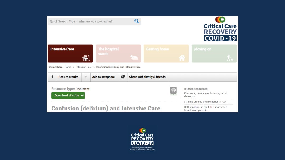 criticalcarerecovery tweet media