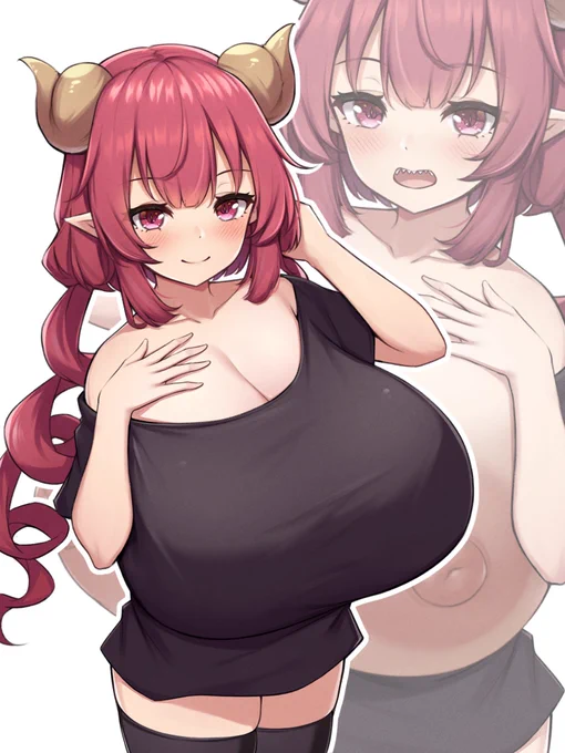 イルルちゃんいっぱい描きたい...
#小林さんちのメイドラゴン 