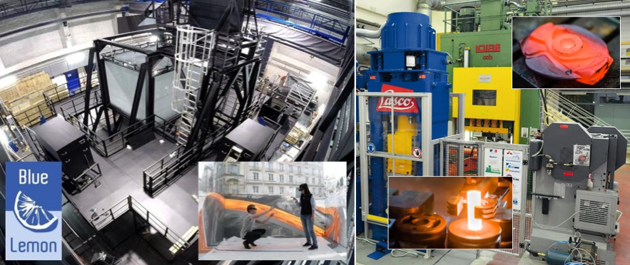 mnest_eu's tweet photo. The French Unit of the M-NEST Learning and Teaching Factory comprises an eXtended Reality environment  to virtual engineering in the context of Industry 4.0 (PeTRiiV platform) and robotized industrial-size multi-processing cells for metal forming, welding, AM, grinding,and others https://t.co/n5QvfwJPEC