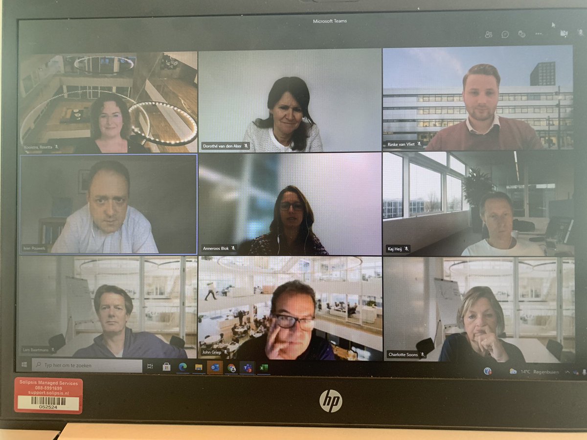 Pegoorbergh's tweet photo. Vanochtend met de collega’s interessant webinar over verenigingen na COVID-19. Inspiratie door #AnneroosBlok en @ivanpouwels https://t.co/e5KM6SJrJR