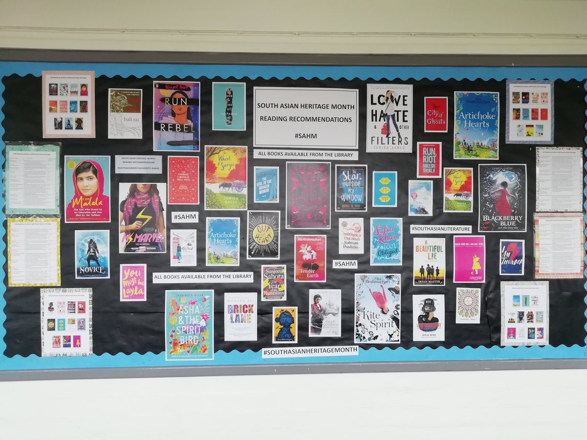 Celebrating diversity. #TownleyCommunity #TownleyBookClub #SouthAsianLiterature #SAHM_UK #southasianheritagemonth