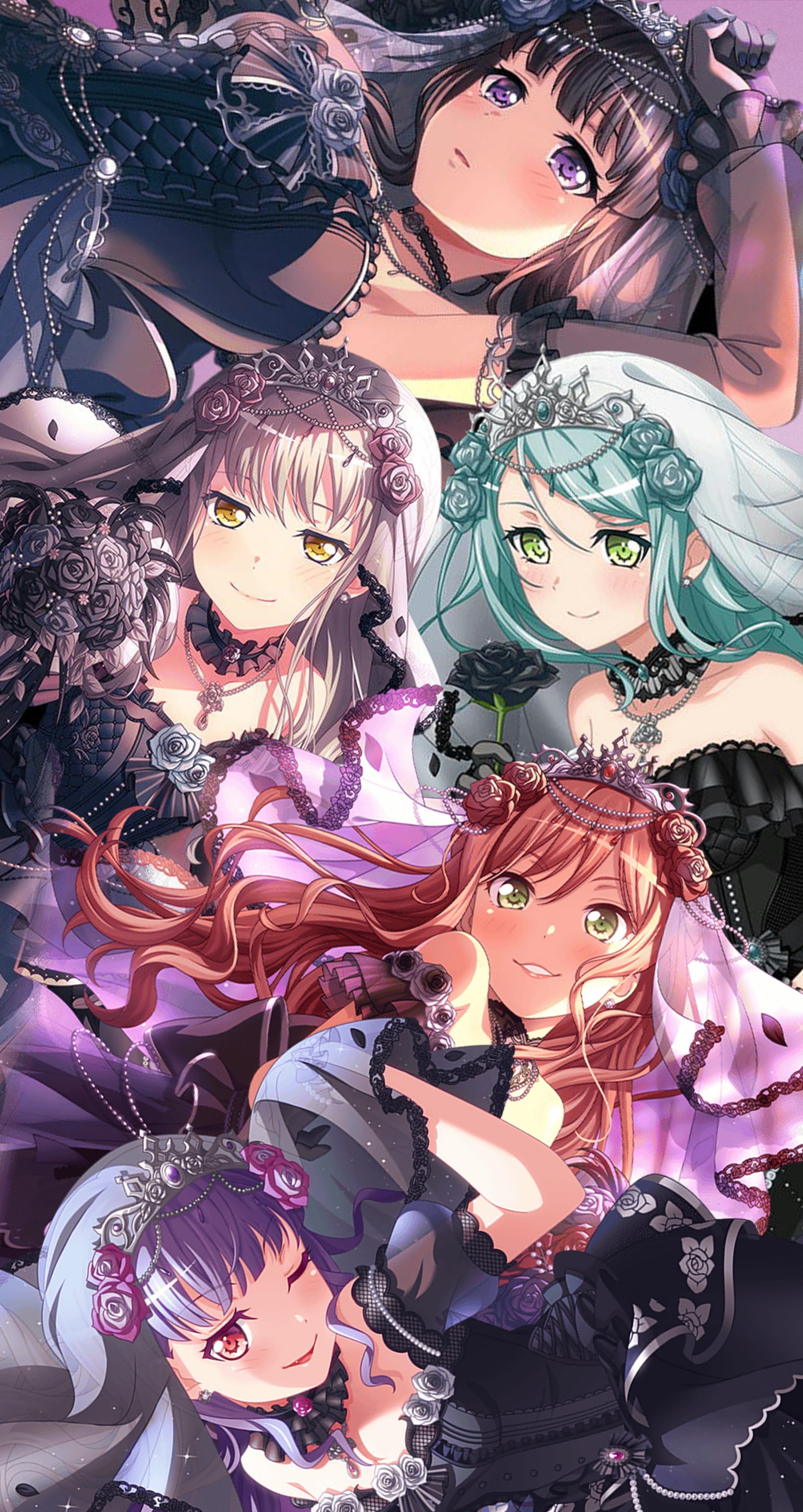 تويتر 黒い薔薇のパイナップル على تويتر ガルパ ロゼリア Roselia バンドリ 黒の雑多画像加工 劇場版 Bang Dream Episode Of Roselia Song I Am 絶賛上映中 と言うことで Roseliaメンバーで 壁紙っぽいのを作ってみました 今回は作った後に