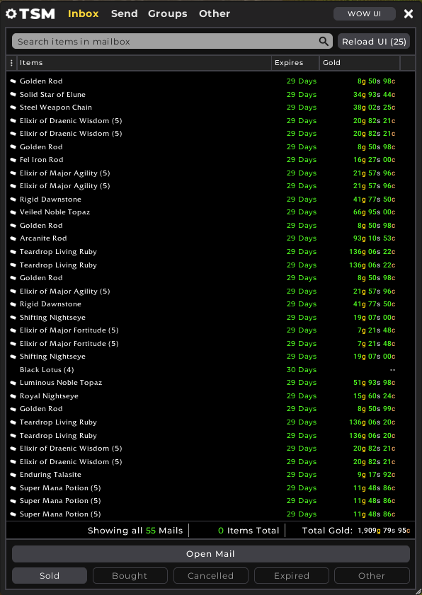 Manafountain's tweet photo. Its been a while.. How are you all doing? TBC Classic has been a rollercoaster, a blast from the past for me!  Here is a look at todays daily mailbox 🤓 #worldofwarcraft #tbc #classictbc #tbcc #dailymailbox #goldmaking https://t.co/kTwzXlkfjX