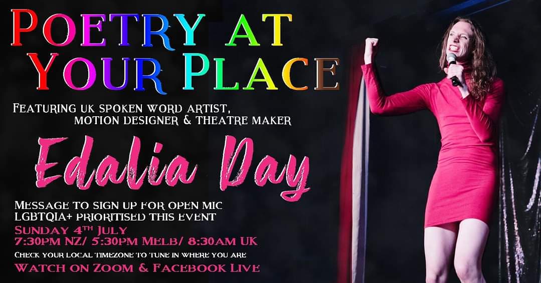This Sunday 4th July! Join us at <a href="/yourplaceevents/">yourplace</a> for our Still Proud Edition! Because queer continues to exist outside of allocated time slots!

Feat. <a href="/edaliaday/">Edalia Day</a> !

fb.me/e/1wzmwbuOQ