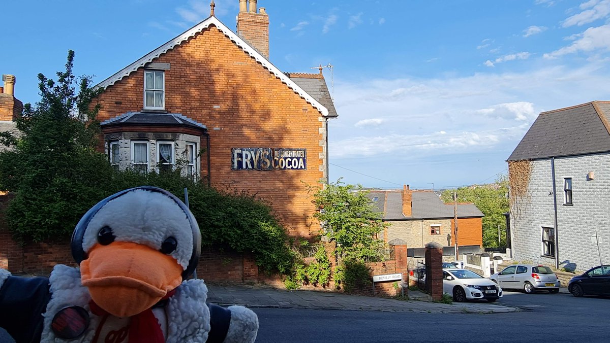 SadCaptains's tweet photo. @captaintduck4 visiting a few imaginary friends. The Being Human, Gavin and Stacey and Sarah Jane houses. No one was in. https://t.co/y3MMxZ9PZt