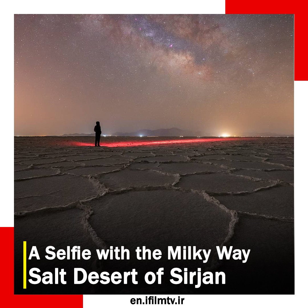 iFILMEnglishWeb's tweet photo. Salt desert of Sirjan in #Iran’s #Kerman Province is a huge field of soluble salt with a unique nature that makes the mysterious #desert a versatile eye-catching place. https://t.co/R2YxACUEuN