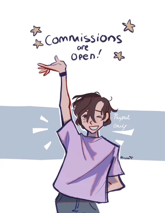 COMMS ARE OPEN BELOVEDS !! 