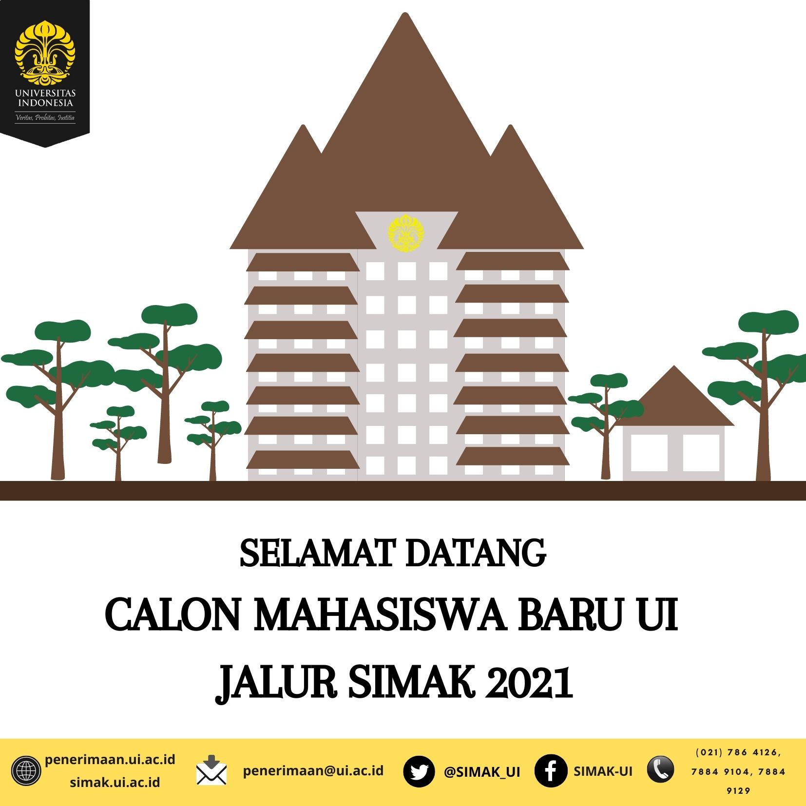 SIMAK_UI on Twitter: "Selamat datang calon mahasiswa baru UI jalur
