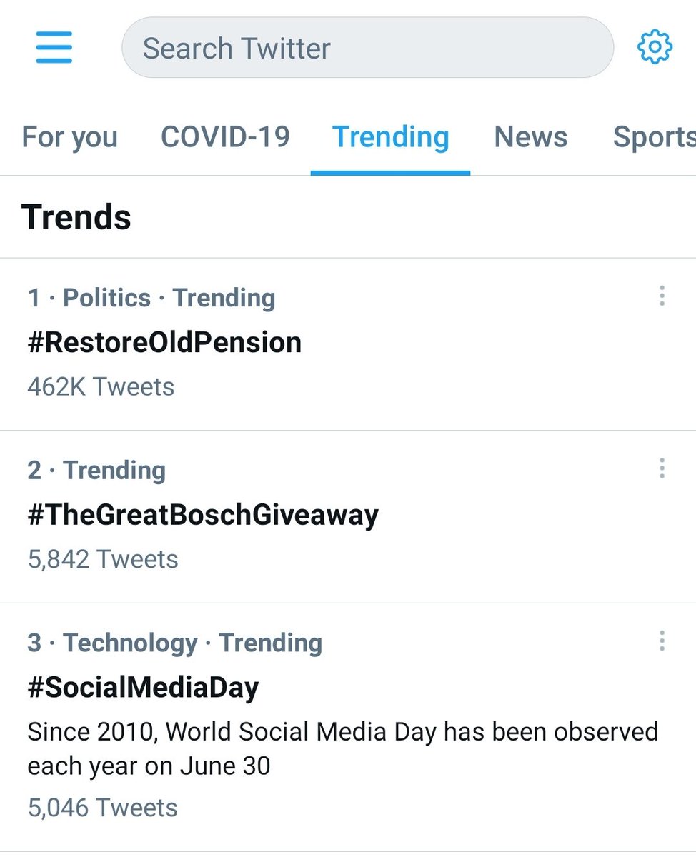 This movement is for
 TRUTH AND SELF RESPECT.

 move on ... let's take part in  the old pension movement !!!!

Trending no. 1
#RestoreOldPension