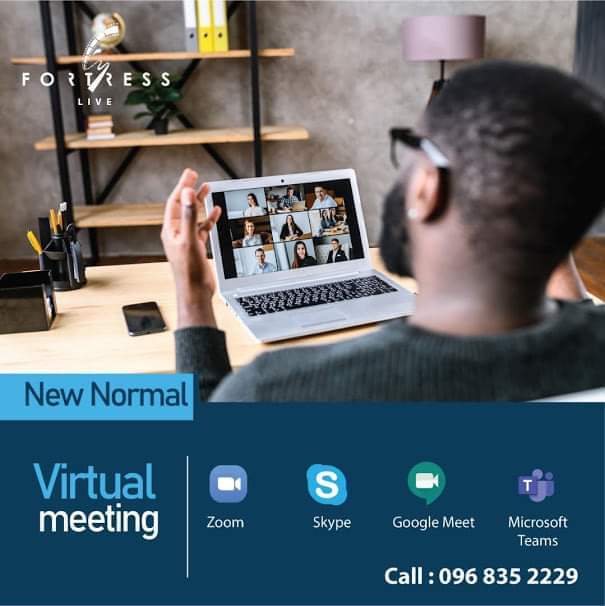 Looking for a serene, professional and safe environment to conduct your meetings? Give us a call on +260 968 352 229, our Virtual meeting room is definitely the perfect place for you! 
.
#COVID19 #livestreaming #VirtX #WireCast #virtual  #FortressMedia  #enterthefortress📷