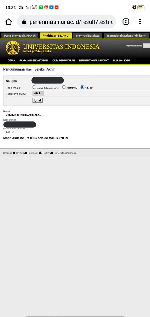 hellobeach21's tweet image. It&apos;s okay, gapapa aku ikhlas kok UI

See u S2 yaaa.
Tunggu akuu
#SIMAKUI2021