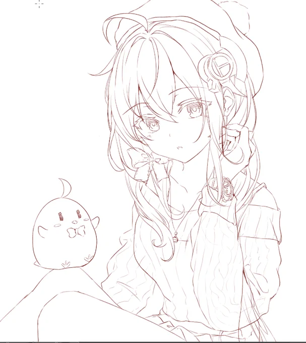Some stress-relief doodle between comms😮‍💨 