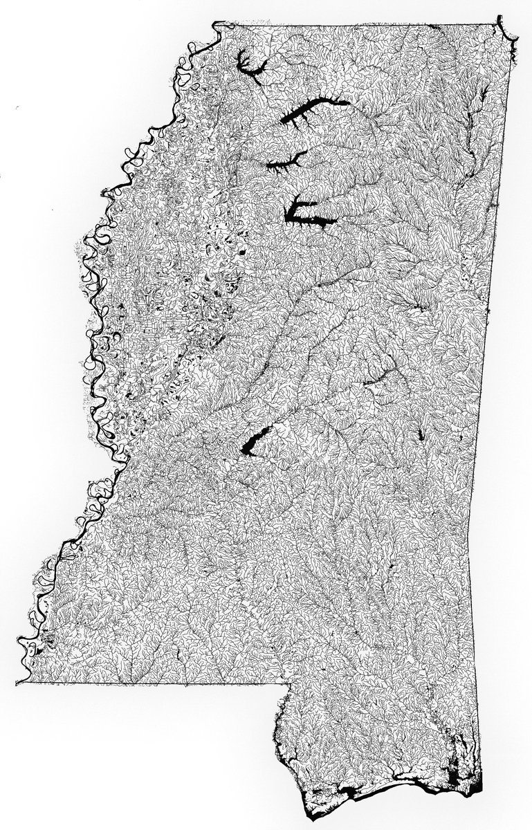 PearlRiverFlow's tweet photo. ALL the creeks and lakes in Mississippi, folks. Just a swamp of a state. https://t.co/CjsNSsnkir