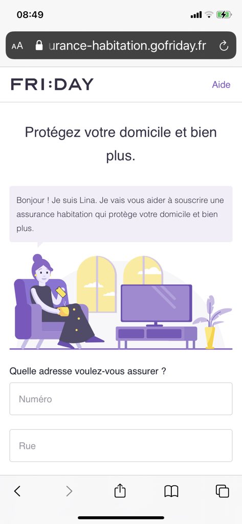 ☑️Lancement de l’ #insurtech Friday sur le marché français ! 
Avec une assurance habitation 🏡 
3 valeurs : simplicité durabilité et digital!

gofriday.fr
@Baloise_Group 

<a href="/jdecastet/">Jehan de Castet</a> 😉

#Insurtech 

bit.ly/3hk2Sp5