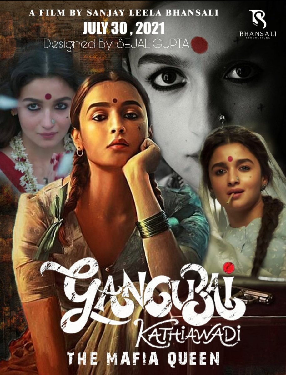 SejalGuptaa's tweet photo. I designed this movie poster as I am eagerly waiting for this🙌 #AliaBhatt #sanjayleela #gangubaikathiawadi
@aliaa08 @bhansali_produc @ajaydevgn https://t.co/BNQ9piyU8v