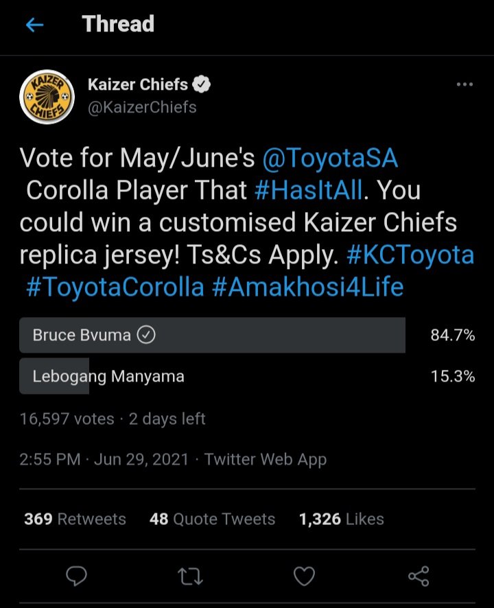 GiftGj15's tweet photo. @KaizerChiefs Beginning of an Era 📌 https://t.co/arQnfQDiln