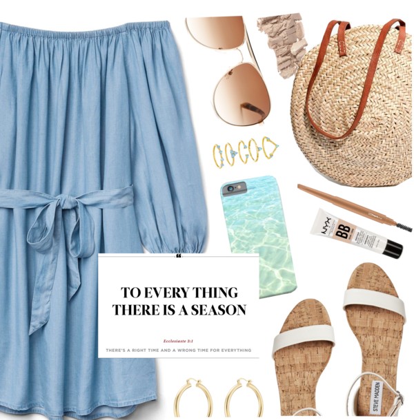 Blue dress straw bag 
findawaybyjwp.com/fashion/beach-…
 #fashion #ootd #summerstyle #outfitoftheday #summerlook #whattowear #bluedress #offshoulderdress #strawbag #vacationstyle