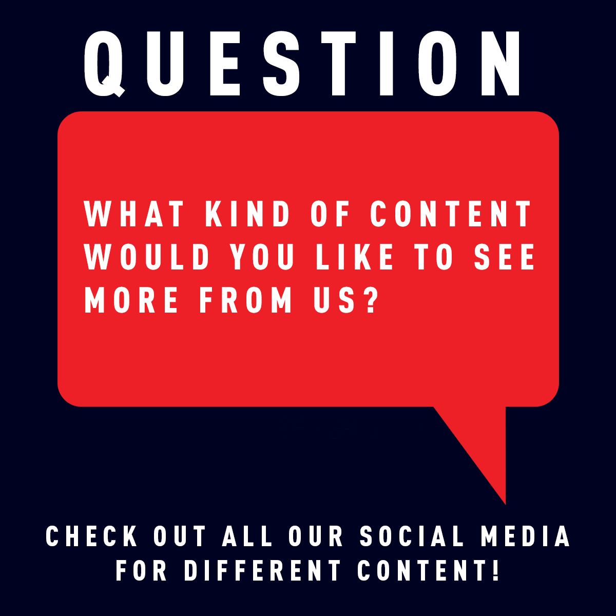 shop4fr's tweet photo. This Social Media Day, we want to ask our community what you want to see from us in the near future!🙌
What kind of content would you like to see on our pages?

Check out our other social media pages here:
https://t.co/KAyMMwbfof https://t.co/cyRsdzhwso