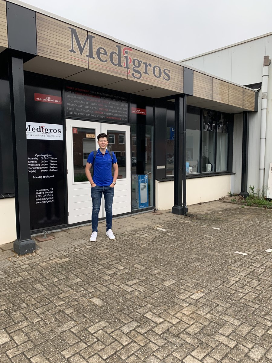 Het EK is nog in volle gang, wij hebben onze eigen uitwisseling met Spanje!. Wouter Sohl gaat zijn vakantiejob bij <a href="/Medigros/">Medigros</a>  invullen. Wil je de bestelling opgeven in het Spaans? dan kan dat natuurlijk!😀