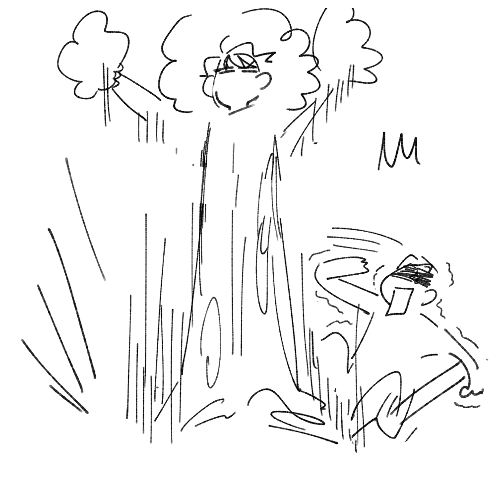 smol potata now hab grown into big tree 