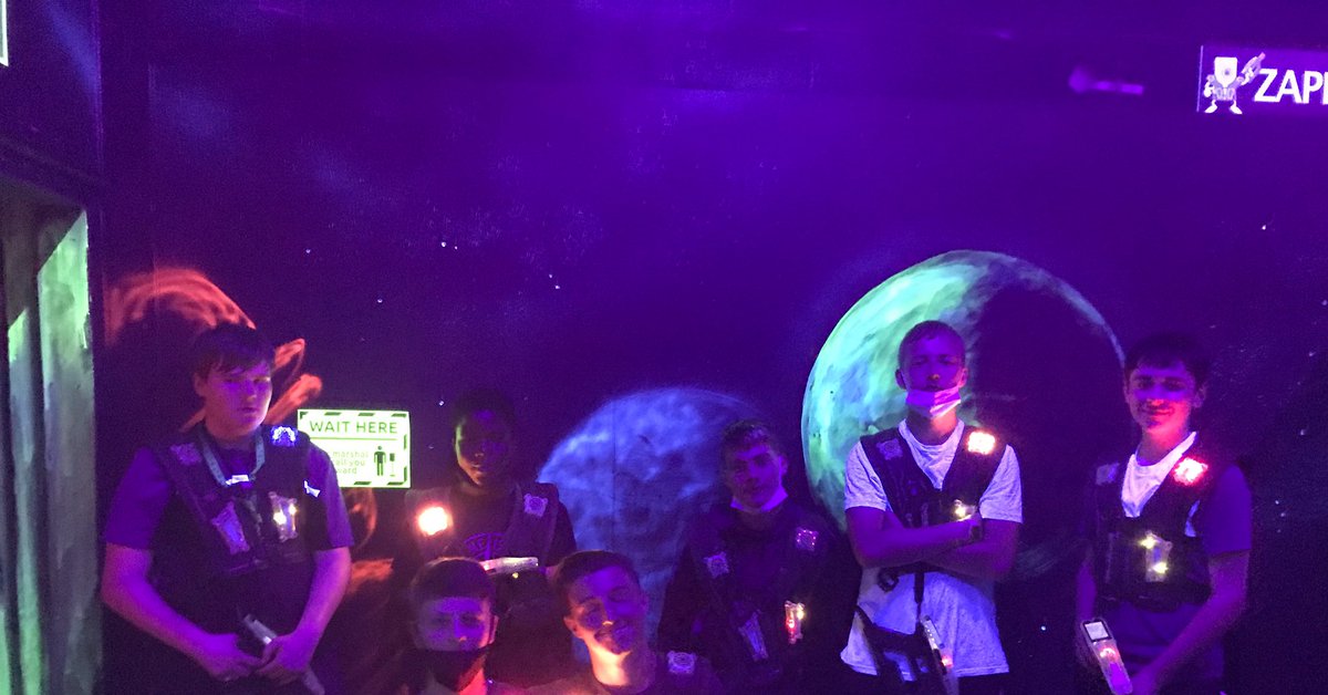 LCC14AA's tweet photo. An excellent afternoon with the Sport vocation on their end of year trip to Laser Zone!๐ฃ๐ฃ๐ฃ #laserzone https://t.co/1QlLKzrTn9