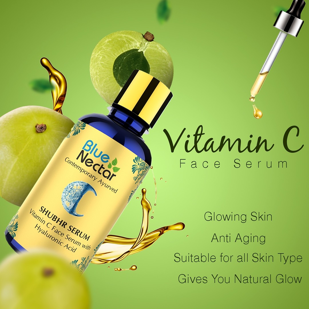 TheBlueNectar's tweet photo. Have you heard of Natural Vitamin C? Vitamin C exists in abundance in nature. 
Introducing Face Serum with Natural Vitamin C derived from Amala Oil. Important to brighten and detan when sun is shining bright☀️
When you are #beautifulnaturally, then why let the summer trouble you https://t.co/nL2z7wkXID