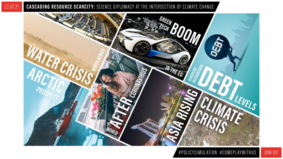 SocSim's tweet photo. To experience a #simulation for #sciencepolicy, join us for "Cascading Resource Scarcity" organized together with @ISSP_uOttawa @MonicaGattinger @DSP_SPE @IIASAVienna @NRC_CNRC, where we will be playing #ArcticSimulation.
๐https://t.co/5o6iuyUEuF
#cascadingrisks @Cascades_EU https://t.co/ugyBmfOMYq