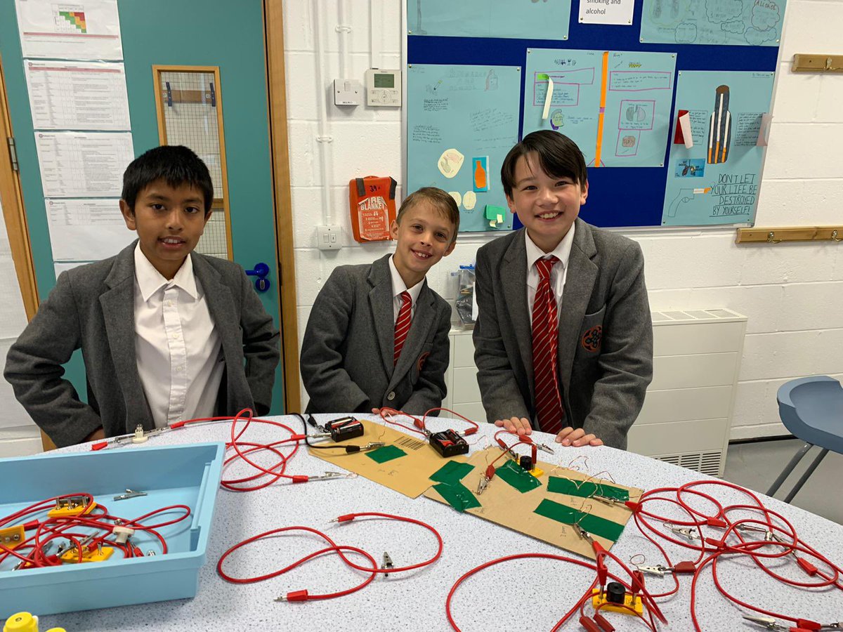 BGS_ScienceDpt's tweet photo. Year 6 were buzzing after making their own steady hand game with electrical circuits in Science https://t.co/GzUGPZ9Ryn
