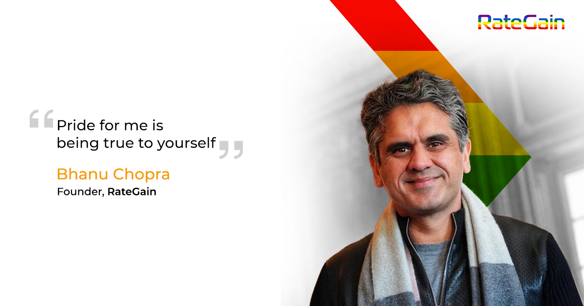 RateGain's tweet photo. On the last day of #PRIDE month, we share a simple yet universal message from our founder Bhanu Chopra that encapsulates bringing your whole self without any fear.
#pridemonth #pride2021 #diversityandinclusion #leadership #rg2021 #LifeatRateGain #RateGain https://t.co/G8CBxA5eIc