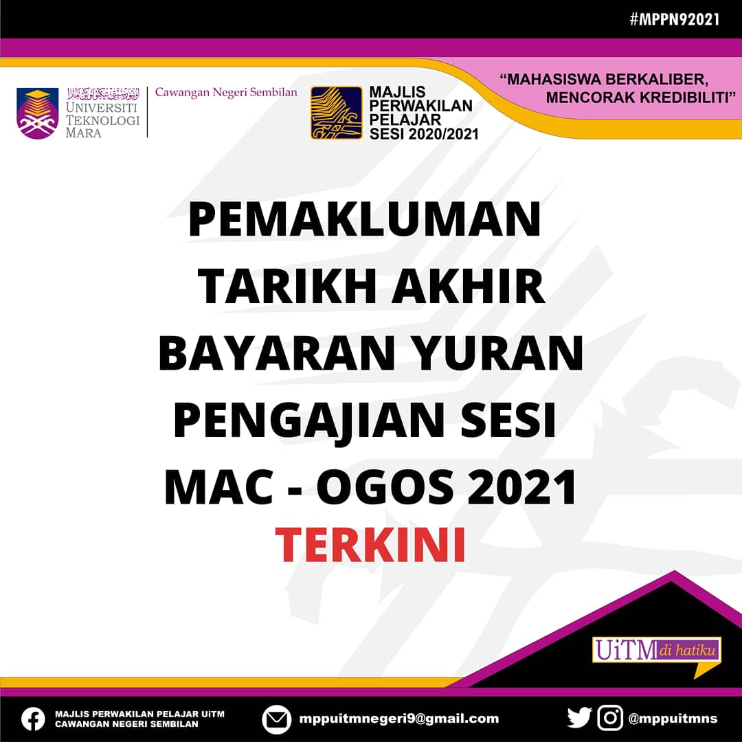 Yuran uitm 2021