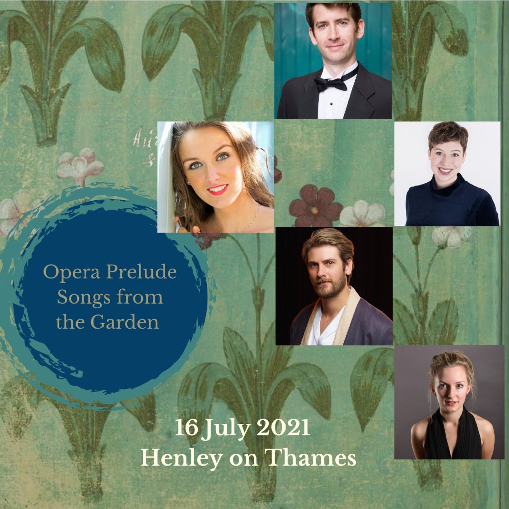 Our next summer recital with <a href="/RichardJDowling/">Richard Dowling</a> <a href="/AnnaCooperMezzo/">Anna Cooper</a> <a href="/JolyonLoy/">Jolyon Loy</a> <a href="/natiplayspiano/">Natalie Burch</a> and Eline Vandenheede! Tickets on sale at operaprelude.org #opera #recital #liveopera