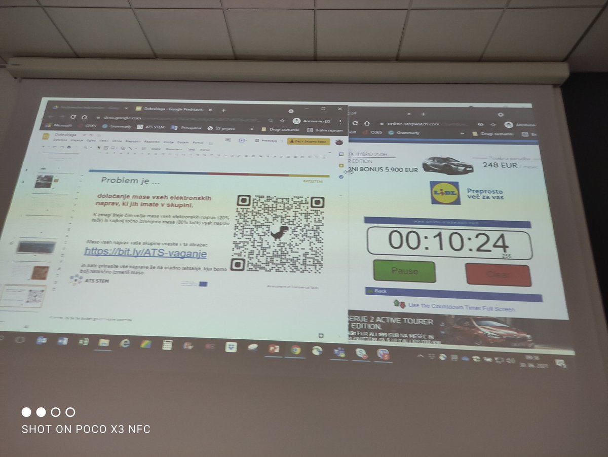 tanjavec's tweet photo. Delovno vzdušje na zaključnem dogodku ATS STEM ✨ @zrss_si  @MIZS_RS @stem_ats https://t.co/PXrqTz2wJn