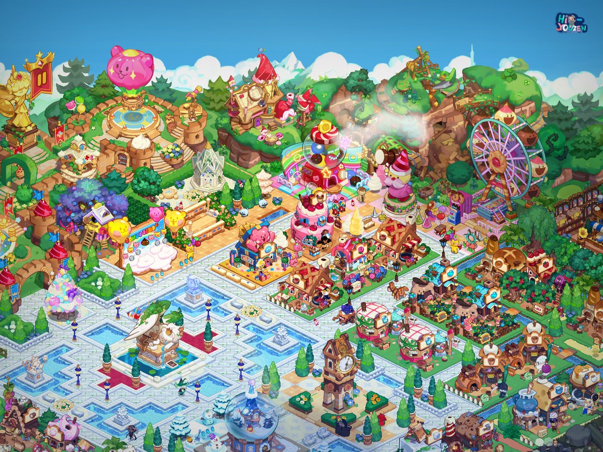 HiYouzen's tweet photo. 🇹🇭Customer’s account 🌿
#Cookingdomfanart
#Cookierunkingdomidea 
#Devplay https://t.co/I6VaPBbwhv
