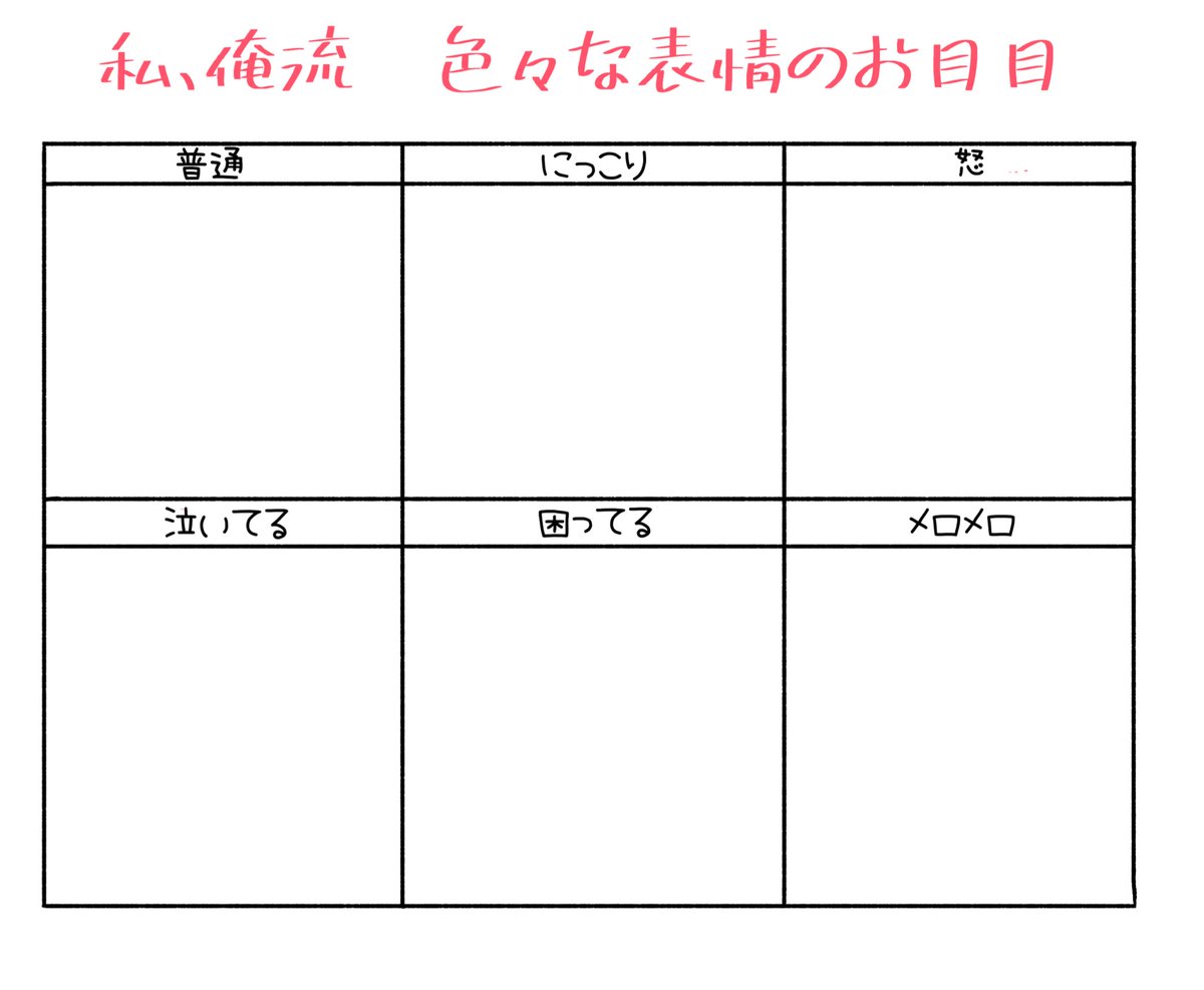 目の描き方 目の描き方