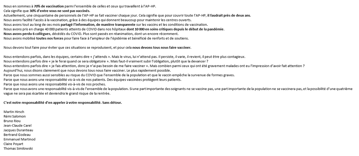 Assistance Publique – Hôpitaux de Paris (AP-HP) tweet media