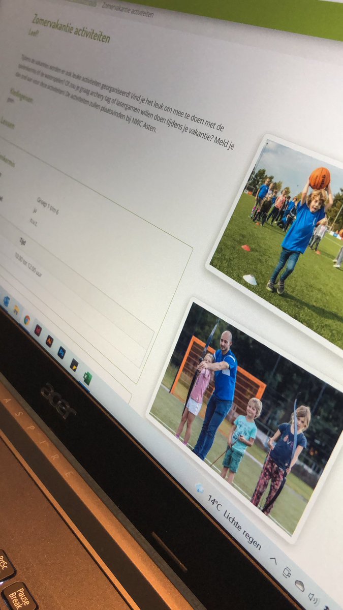Leef_Asten's tweet photo. GRATIS zomervakantie activiteiten bij Leef! Spelenkermis, Sport &amp; Spel, Voetbaltoernooi en Waterspelen. Inschrijven ➡️ https://t.co/5WxcHEdIyT https://t.co/hx5K9OOD0O