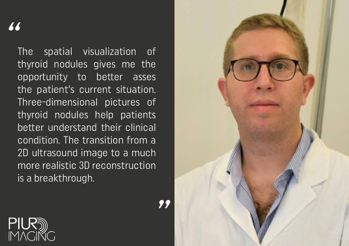 piurimaging's tweet photo. We are excited to announce our new reference center for thyroidology, @CentroPalmer, one of the leading providers of thyroid diagnostics and interventions, and first #PIURtUSInfinity user in #Italy. Read the full press release here: https://t.co/6MkGReBAwh https://t.co/fCO3qyOGlc