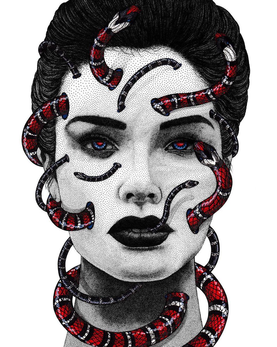 PClickmoh's tweet photo. Stippling design
#face #painting #artwork #artist #work #illustration #digital #drowing https://t.co/fM6TvZfArm