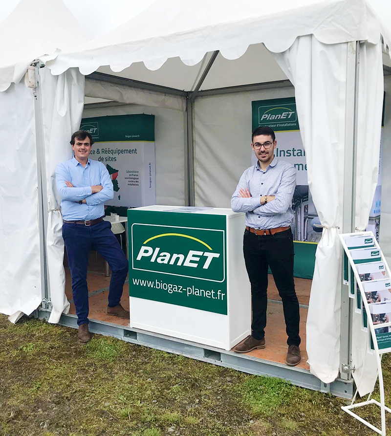BiogazPlanET's tweet photo. 👋 Prêts à vous accueillir au salon #Bio360Open à Retiers (35) ! Retrouvez-nous stand C18 jusqu'à demain soir pour parler #méthanisation.
Pour obtenir votre badge visiteur, c'est par ici 👉 https://t.co/x0pU84UzJU https://t.co/SpvcZhQlfQ