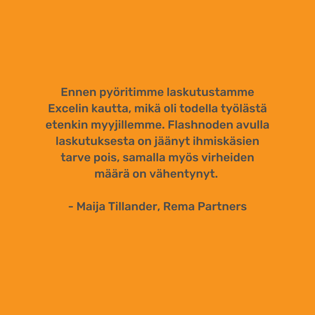 flashnode's tweet image. Lisää asiakkaidemme mietteitä löydät täältä 👉 bit.ly/2STOhbC

#Flashnode #integraatio #automaatio