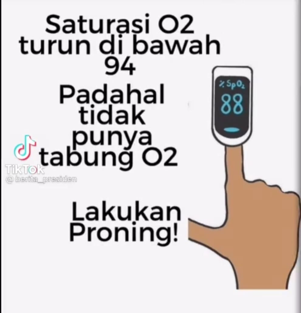 Proning. Apakah itu? Ini mungkin bisa dikit bantu.