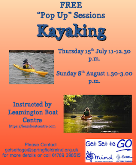 Why not learn how to Kayak with us? Great for your physical and mental health. Learn something new in 2021!
#loveyourlocalMind 💙
#getsettogo
#HandsUp4HealthyMinds