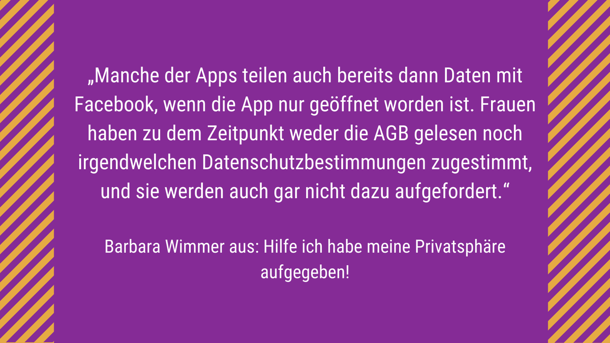 DaSou_law's tweet photo. Viele #Menstruationsapps informieren nicht über die Datenverarbeitung&holen keine Einwilligung ein. Tech-Journalistin @shroombab spricht mit uns darüber. Ich verwende seither nur noch @dripberlin.
Hört rein: https://t.co/TeZLZPwXWm
Barbaras Buch: https://t.co/KmS1J6bwVM
#Facebook https://t.co/6J6NvWY67M
