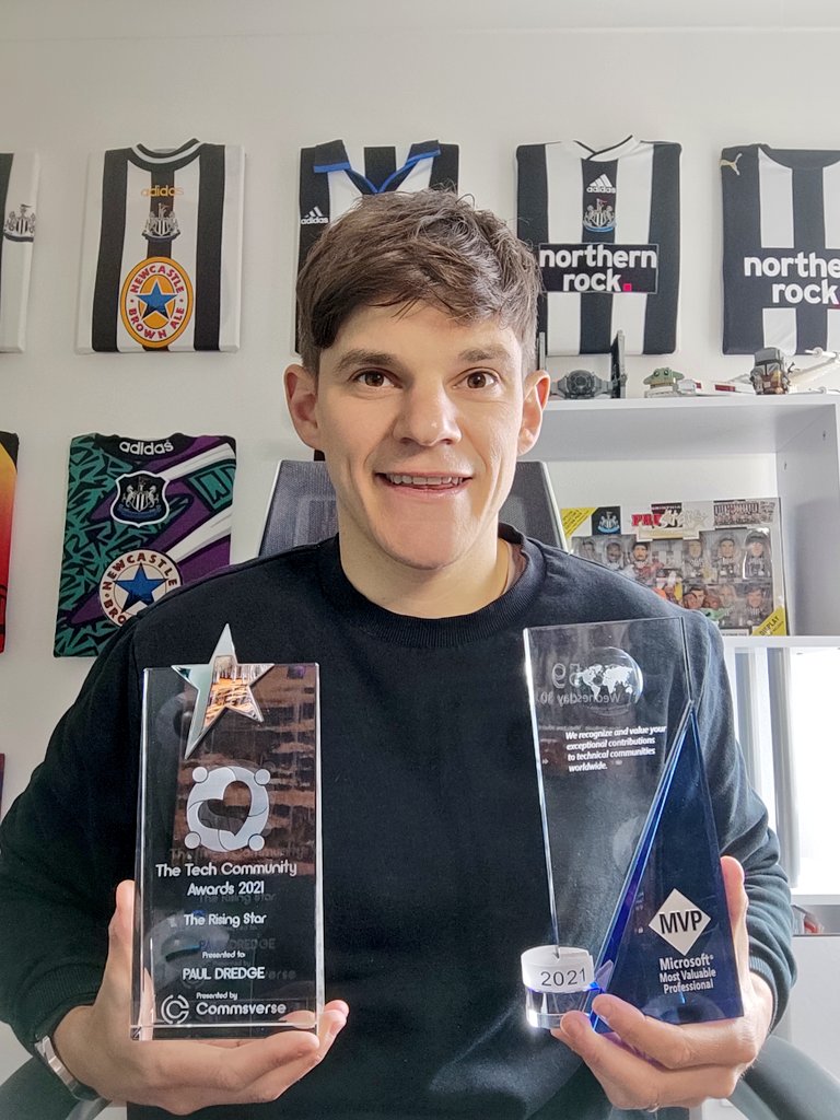MrPaulDredge's tweet photo. To say June has been a good month is a huge understatement. Becoming and #MicrosoftMVP and winning the @commsverse Rising Star award has made this the most perfect month. I'm still overwhelmed by it all.
Thank you to all the amazing people in the community #ComminityRocks https://t.co/5KIM1YIzcq