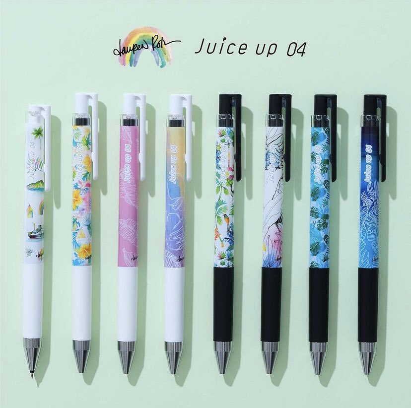 栗田商会 名古屋店 Acroball Juice Up Pilot ハワイ在住のアーティスト グラフィックデザイナー ローレン ロス とのコラボ商品が数量限定で発売中です ハワイの自然や風景が感じられるような 明るく色鮮やかなイラスト 油性ボールペン アクロ 栗田商会 名古屋店 Acroball Juice Up Pilot ハワイ在住のアーティスト グラフィックデザイナー ローレン ロス とのコラボ商品が数量限定で発売中です ハワイの自然や風景が感じられるような 明るく色鮮やかなイラスト 油性ボールペン アクロ