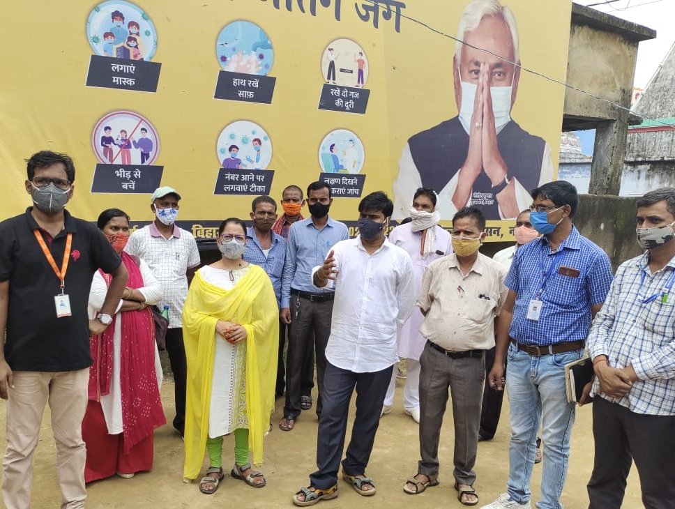 BdoBind's tweet photo. Vaccination Awareness Campaign in Bind
#VaccinationDrive 
@dmnalanda @KumarAnandPrak4 @kumari_darshana @SurajKu54115280 @BBiharsarif @cdpo_rahui @Prabha10049110 https://t.co/VztuOGNCWj